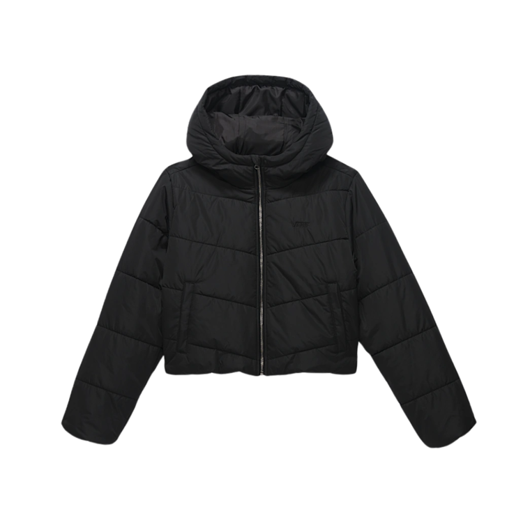 Vans Vans W FOUNDRY CROP PUFF HOOD MTE BLACK