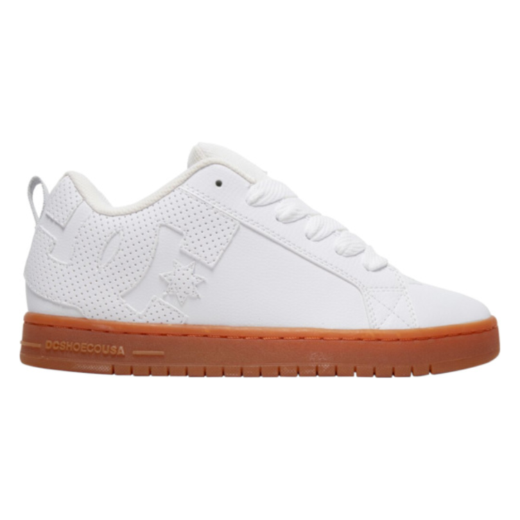 DC DC COURT GRAFFIK WHITE/GUM