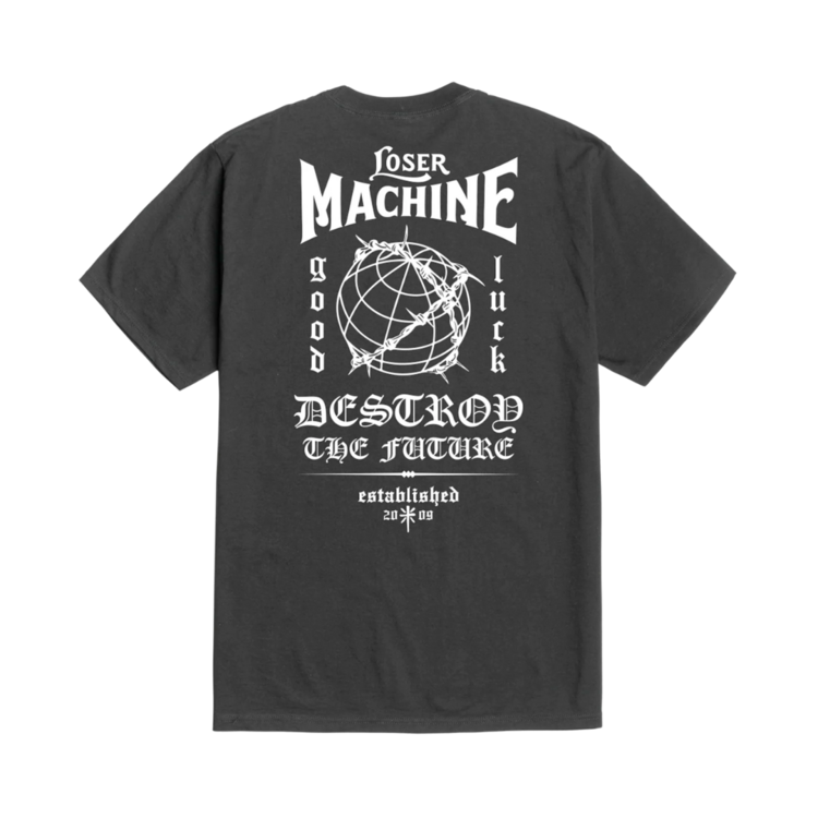 LOSER MACHINE Loser Machine SUPERSTITION TEE BLACK