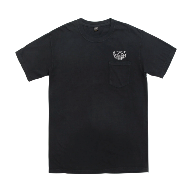 LOSER MACHINE Loser Machine SECRET SOCIETY POCKET TEE BLACK
