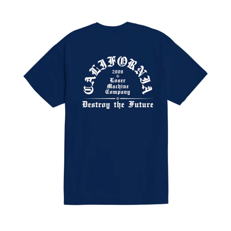 LOSER MACHINE Loser Machine ESTABLISHED TEE NAVY