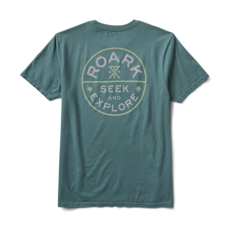 Roark ROARK SEEK & EXPLORE TEE SIGNET FOREST