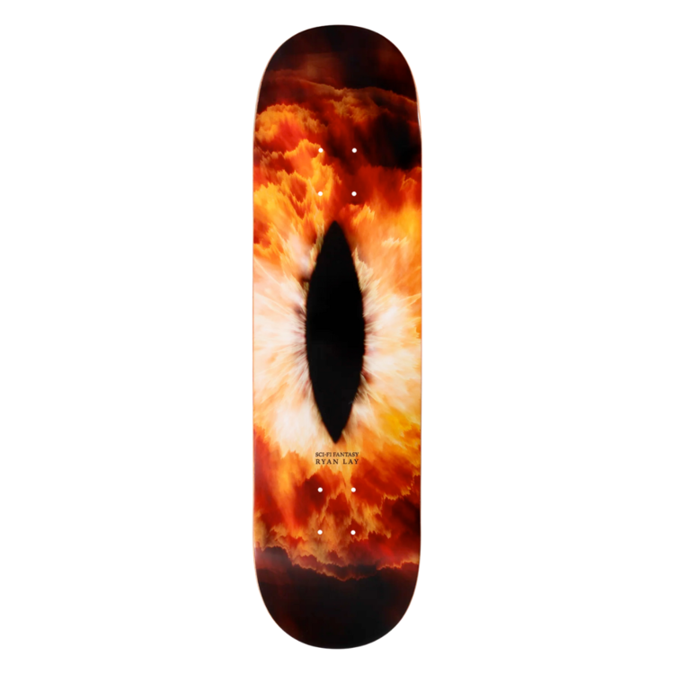 SCI-FI FANTASY RYAN LAY EYE OF SAURON DECK 8.38