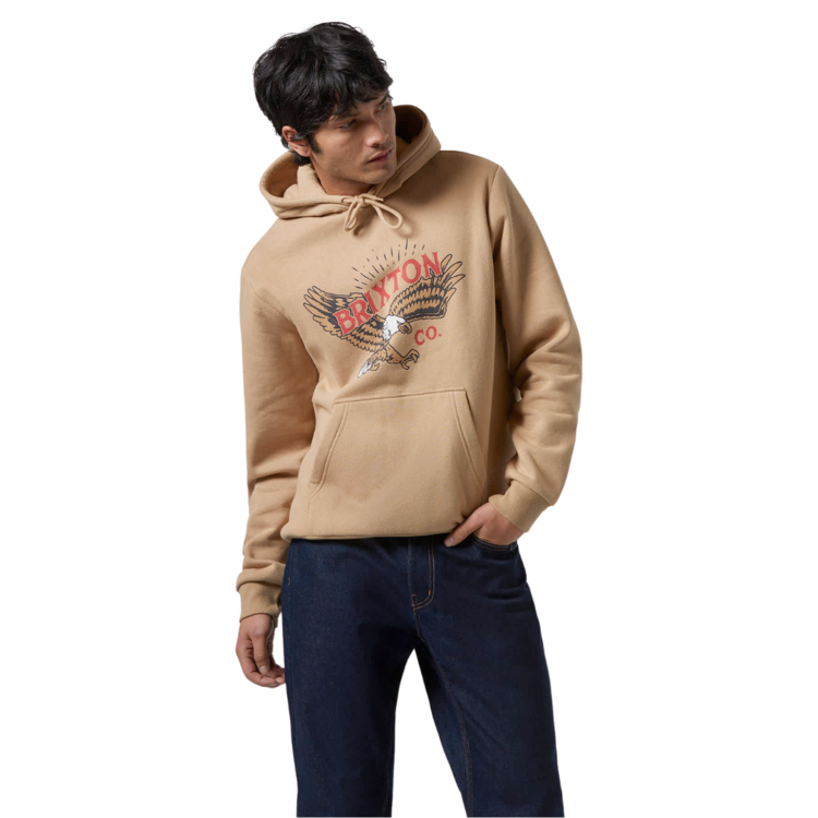 Brixton Brixton KEELER HOODIE SAND