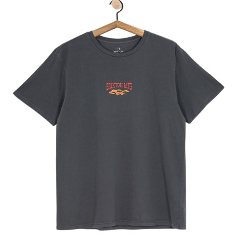 Brixton Brixton HARDEE S/S STT BLACK WORN WASH