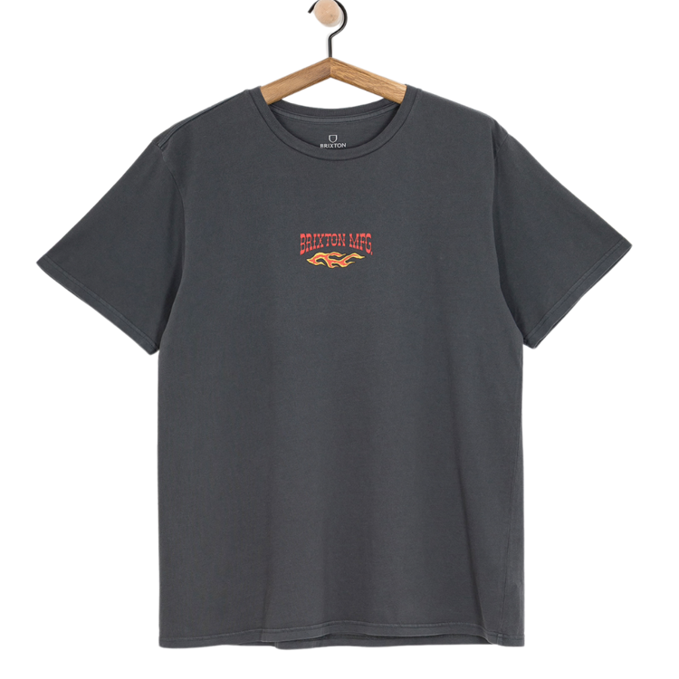 Brixton Brixton HARDEE S/S STT BLACK WORN WASH