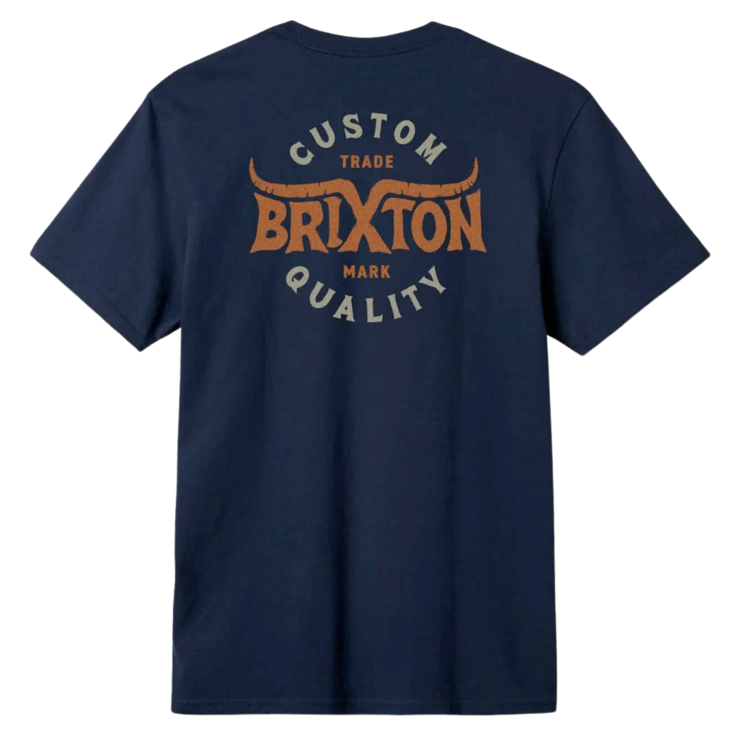 Brixton Brixton GIBSON S/S STT WASHED NAVY WORN WASH