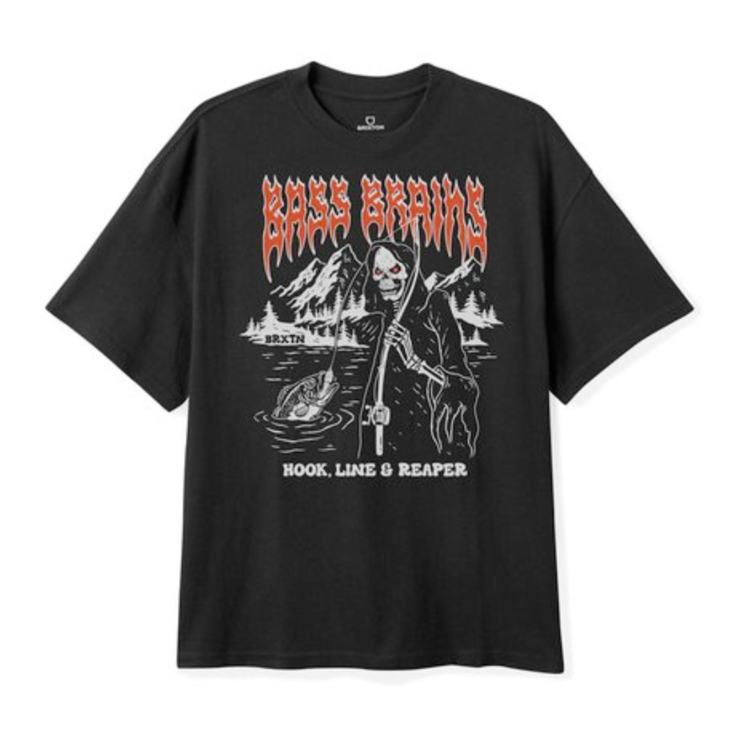 Brixton Brixton BASS BRAINS REAPER S/S STT BLACK