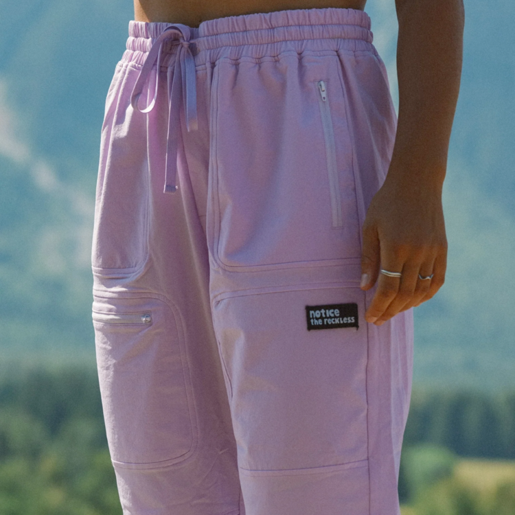 NOTICE THE RECKLESS NOTICE THE RECKLESS LILAC HIKING PANTS