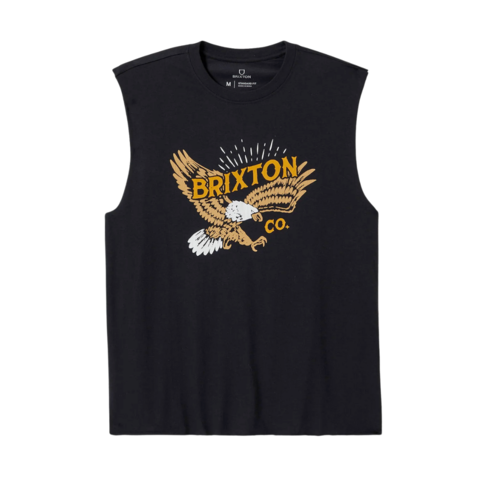 Brixton Brixton KELLER MUSCLE TANK TOP BLACK