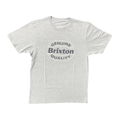Brixton Brixton KEATON S/S TLRT HEATHER GREY