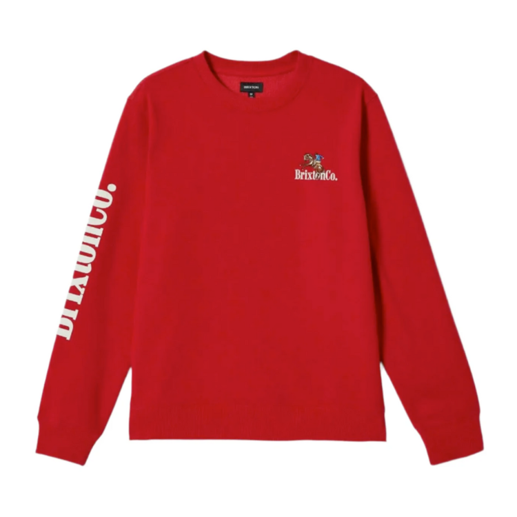 Brixton Brixton INWOOD CREW CRIMSON