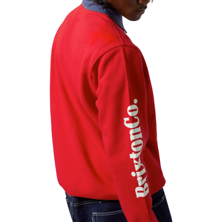 Brixton Brixton INWOOD CREW CRIMSON