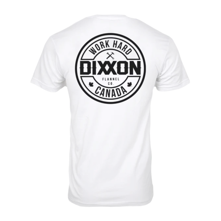 DIXXON DIXXON CORPO CANADA TEE WHITE