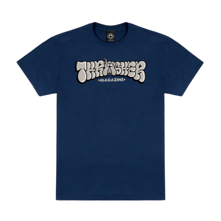Thrasher THRASHER BULLY T-SHIRT NAVY