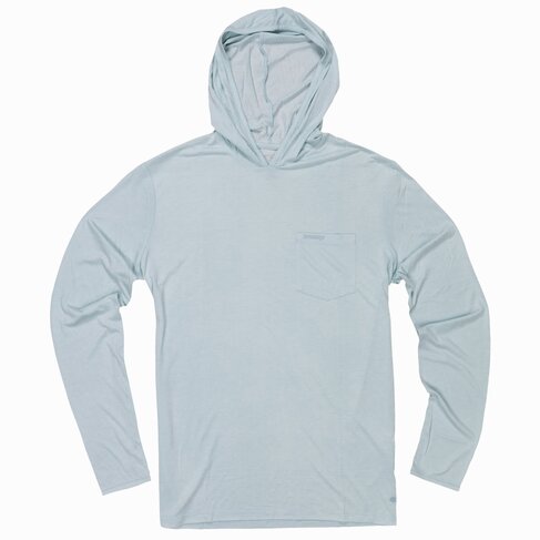 SENDERO SENDERO YUCATAN BAMBOO HOODIE FRIO BLUE