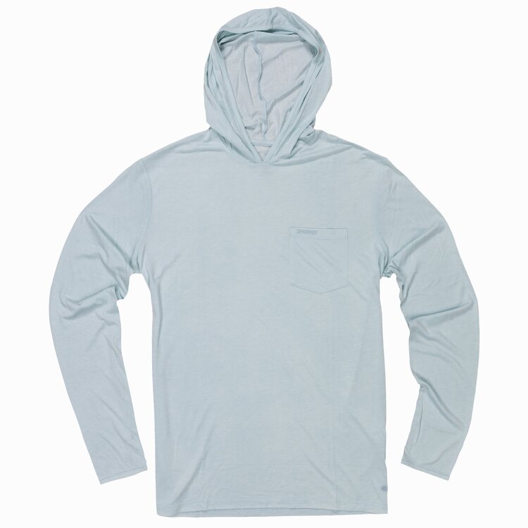 SENDERO SENDERO YUCATAN BAMBOO HOODIE FRIO BLUE
