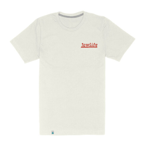 SENDERO SENDERO LOWLIFE T-SHIRT VINTAGE WHITE