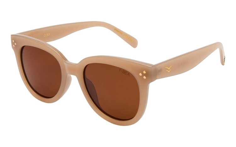 I-SEA I-SEA CLEO OATMEAL/ BROWN POLARIZED
