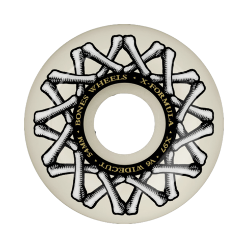 BONES BONES WHEELS XF WIDECUTS V6 97A 54MM - NATURAL