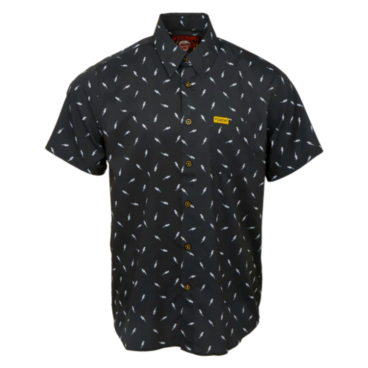 DIXXON DIXXON BOLT PARTY SHIRT BLACK/GREY