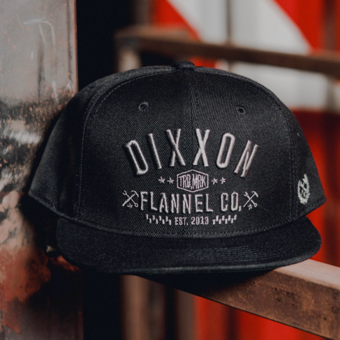 DIXXON DIXXON WHITE CRUZ SNAPBACK BLACK