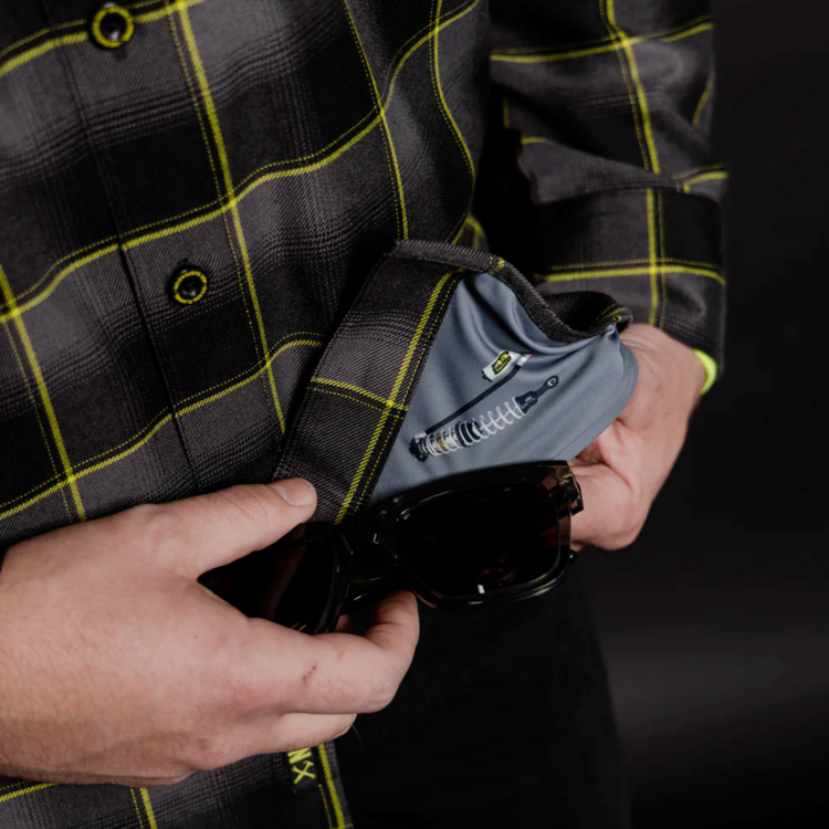 DIXXON DIXXON ADS RACING SHOCKS FLANNEL