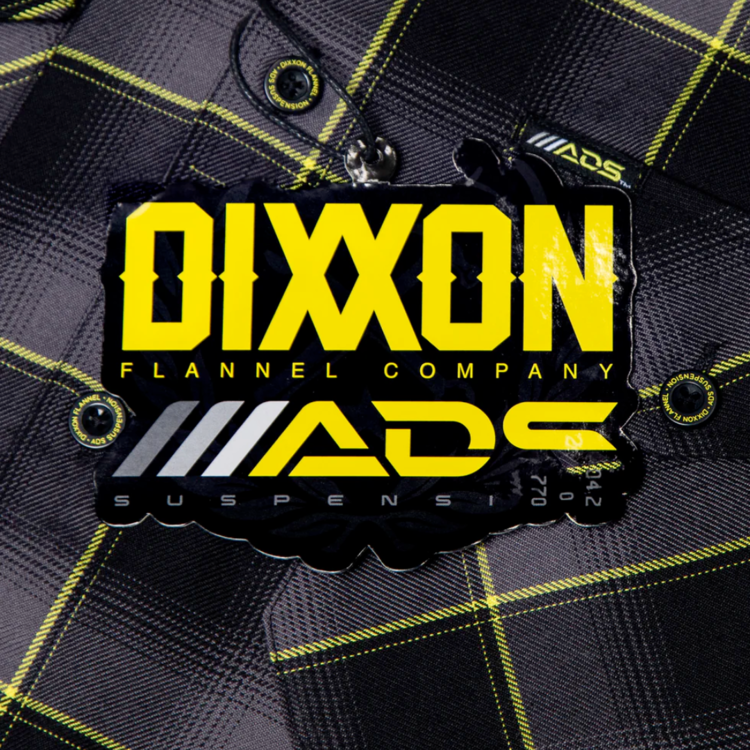 DIXXON DIXXON ADS RACING SHOCKS FLANNEL