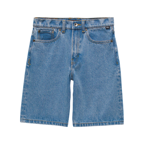 Vans Vans B CHECK-5 BAGGY DENIM SHORT STONEWASH BLUE