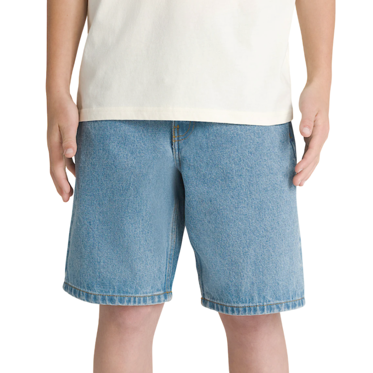 Vans Vans B CHECK-5 BAGGY DENIM SHORT STONEWASH BLUE