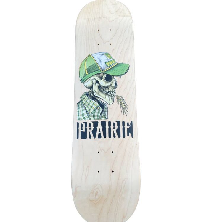 PRAIRIE SNOW & SKATE PRAIRIE FARMER DECK 8.5