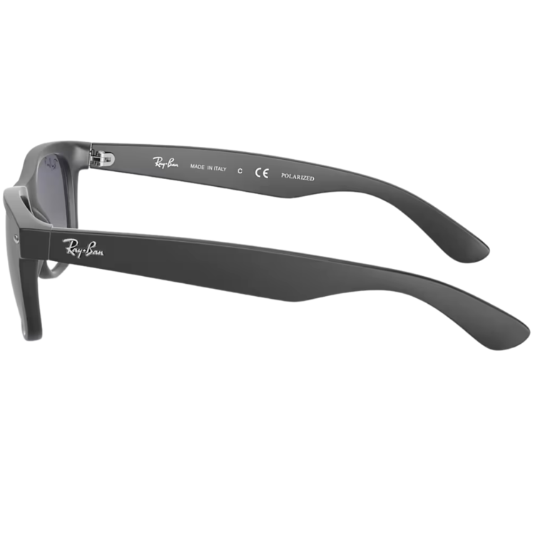 Ray-Ban Ray-Ban NEW WAYFARER MATTE BLACK W/BLUE GRADIENT GREY