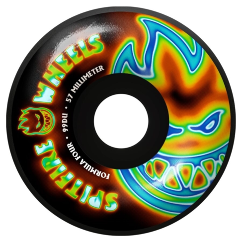 Spitfire SPITFIRE F4 99 RADIOACTIVE BIG HEAD 57MM BLACK