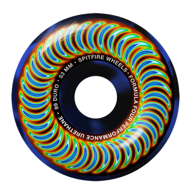 Spitfire SPITFIRE F4 99 RADIOACTIVE CLASSIC 53MM BLACK SWIRL