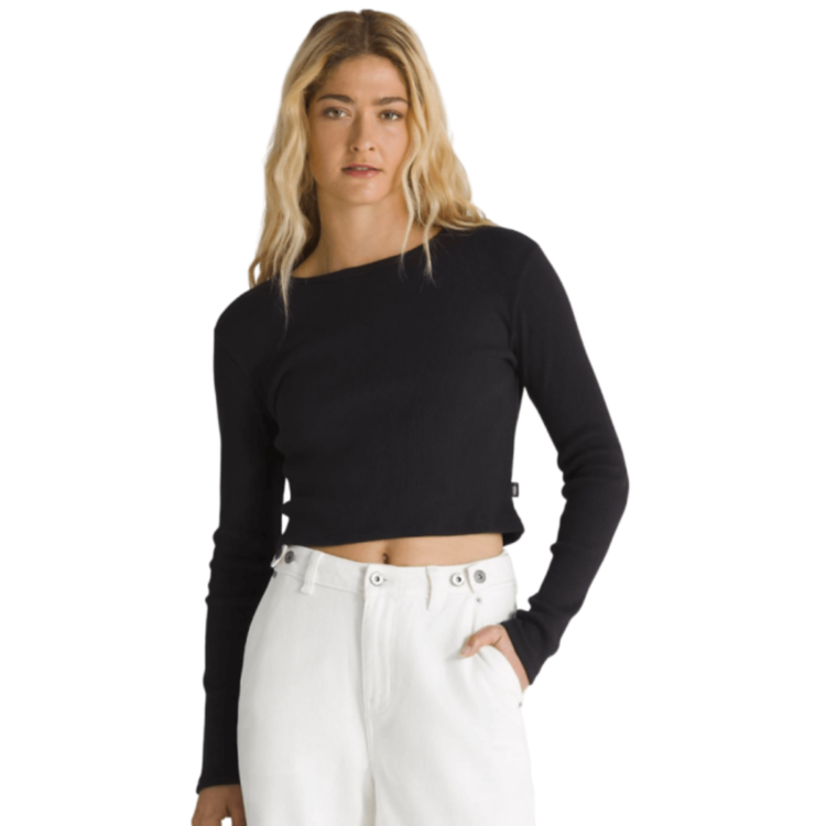 Vans Vans W DREW RIB LS TOP BLACK