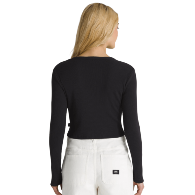 Vans Vans W DREW RIB LS TOP BLACK