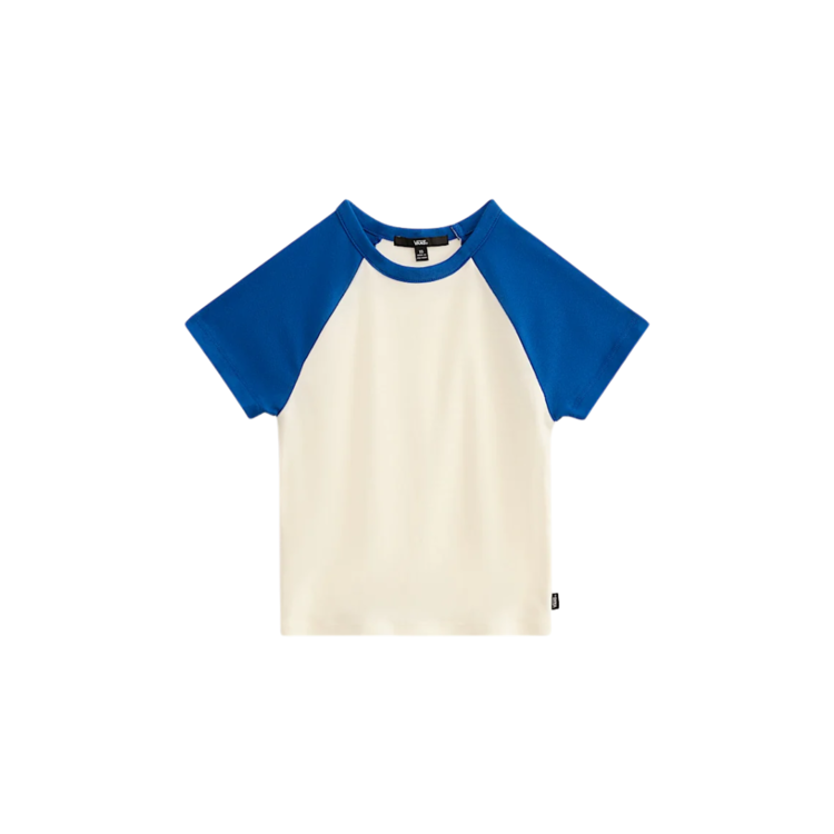 Vans Vans W CLARE RAGLAN TEE TRUE BLUE-MARSHMALLOW