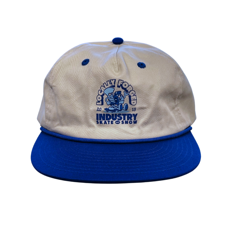 Industry INDUSTRY NUTS & BOLTS UNSTRUCTURED CAP BLUE