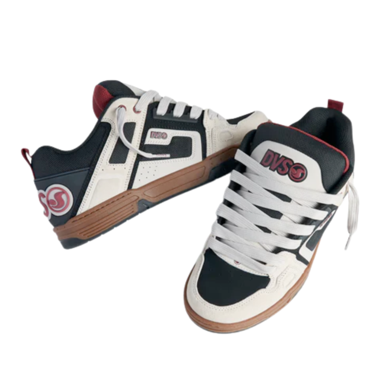 DVS DVS COMANCHE SILVER GRAY BLK RUBY WINE