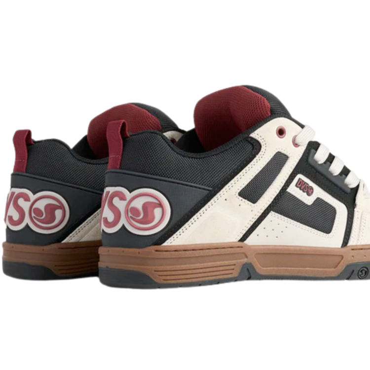 DVS DVS COMANCHE SILVER GRAY BLK RUBY WINE