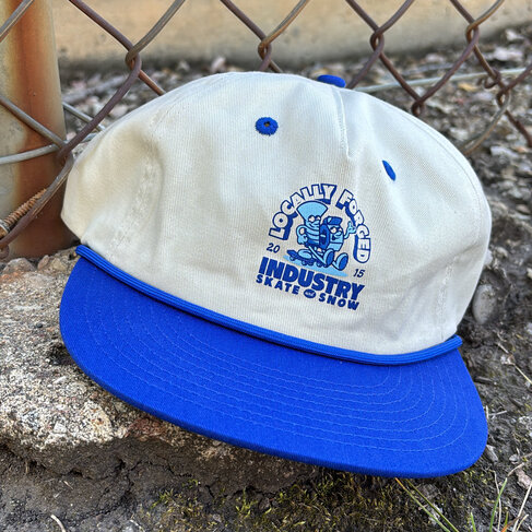 Industry INDUSTRY NUTS & BOLTS UNSTRUCTURED CAP BLUE