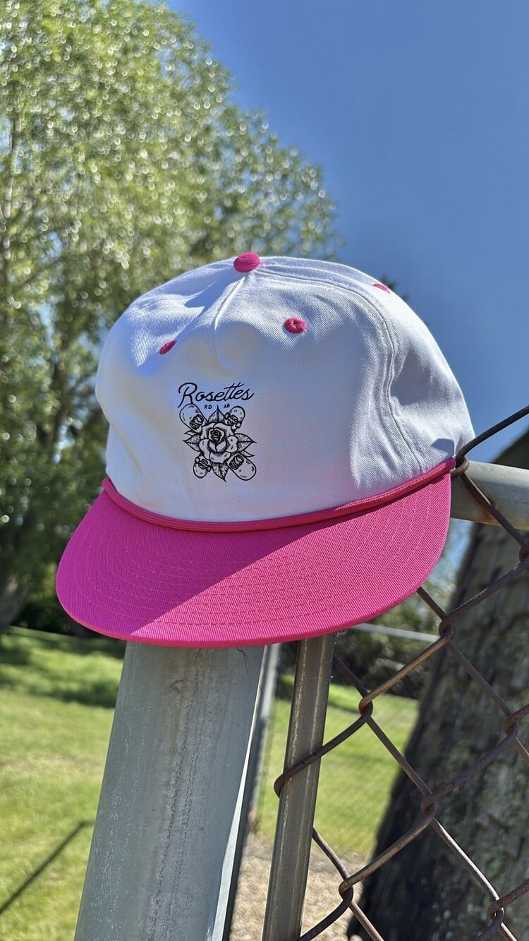 Industry INDUSTRY ROSETTES UNSTRUCTURED CAP PINK