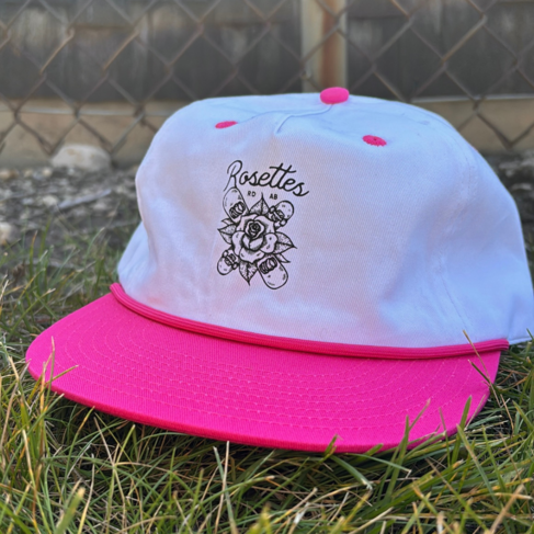 Industry INDUSTRY ROSETTES UNSTRUCTURED CAP PINK