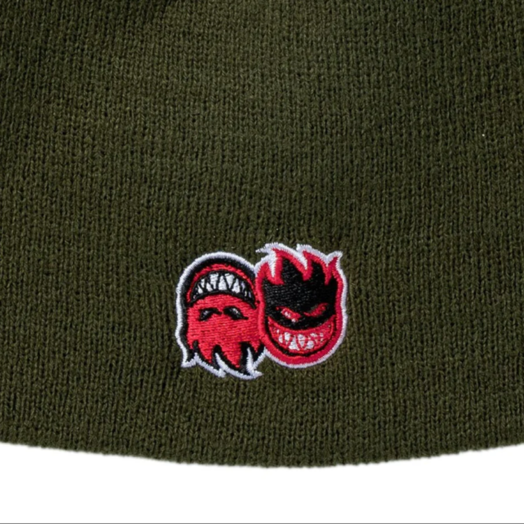 Spitfire Spitfire ETERNAL FILL SKULLY BEANIE OLIVE
