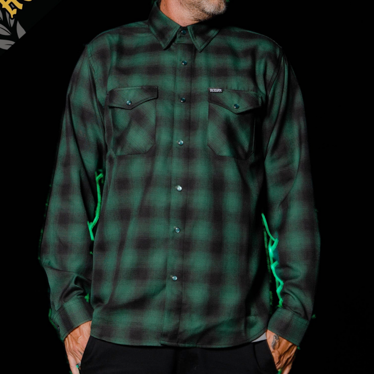 DIXXON DIXXON ABSINTHE HERITAGE FLANNEL