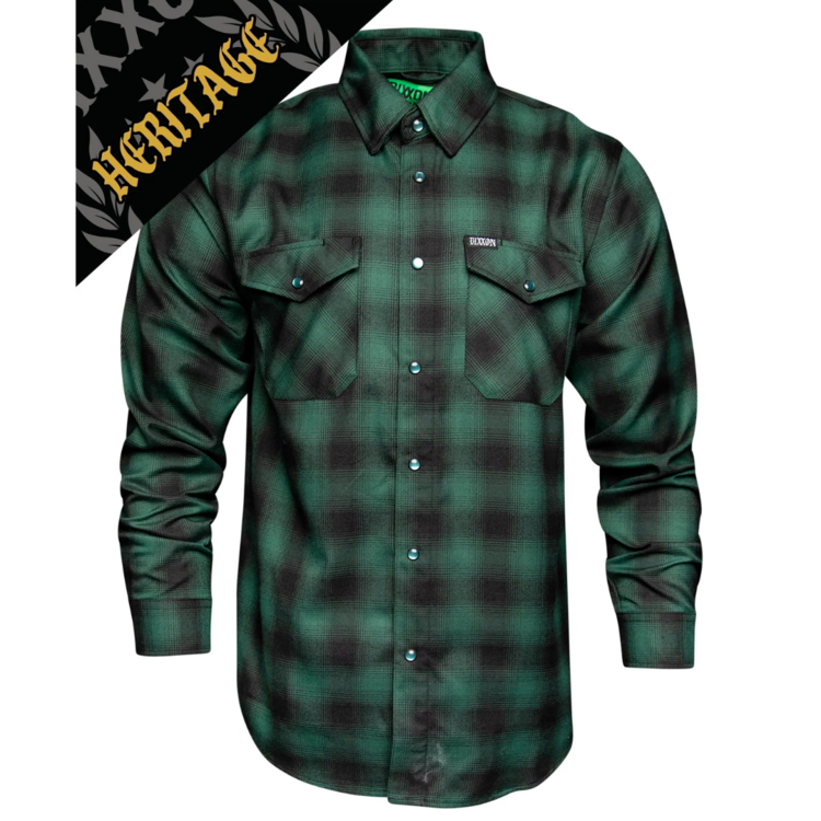 DIXXON DIXXON ABSINTHE HERITAGE FLANNEL
