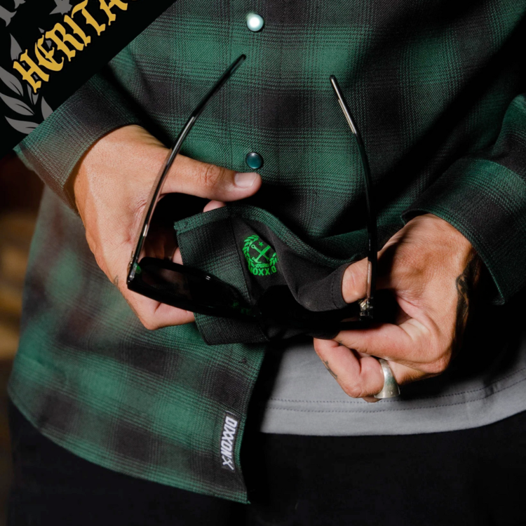 DIXXON DIXXON ABSINTHE HERITAGE FLANNEL