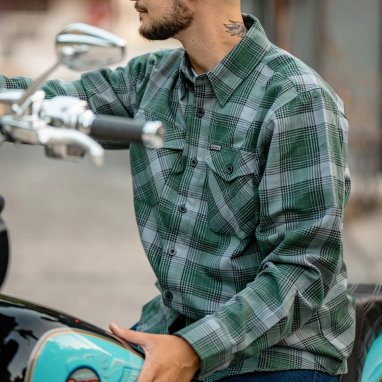 DIXXON DIXXON SMOKEY MOUNTAINS FLANNEL