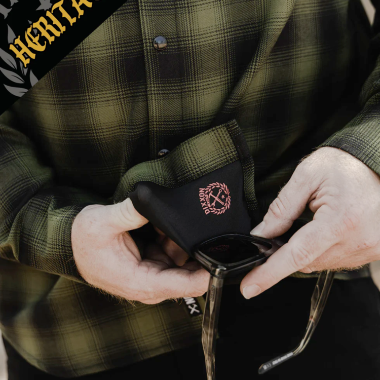 DIXXON DIXXON LONE WOLF FLANNEL GREEN/BLACK