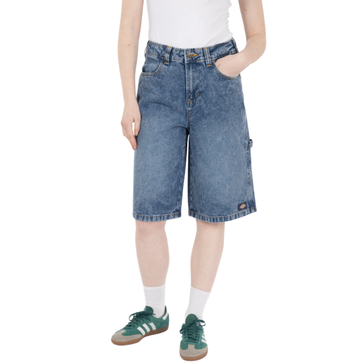 DICKIES Dickies W CARPENTER JORTS RINSED BLUE/FADE